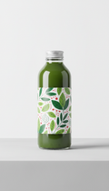 Green Juice with Fresh Spinach & Apple